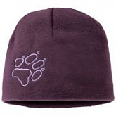 Шапка детская Jack Wolfskin Fleece Cap Kids aubergine 1901891-1600495