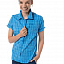 Рубашка женская Jack Wolfskin Centaura Shirt W brilliant blue checks