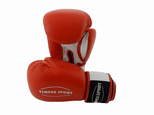 Перчатки боксерские Vimpex Sport 3009 red
