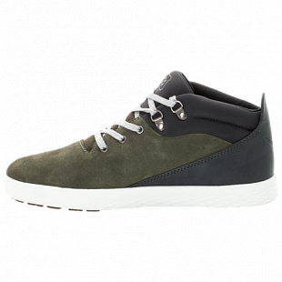Ботинки мужские Jack Wolfskin Auckland Mid M grape leaf