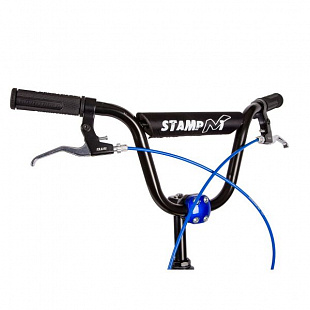 Самокат внедорожный Novatrack City Line Black 18/14" 18STAMPN1CL.BK8
