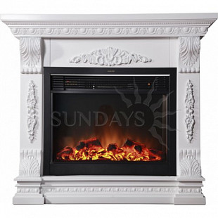 Портал для электрокамина Sundays Miletta Ec (для Panoramic 28) white