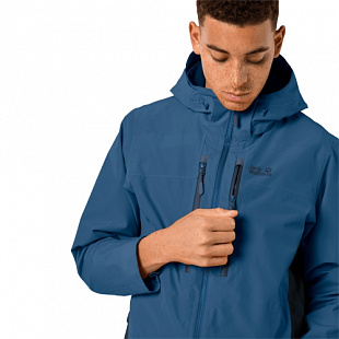 Куртка мужская Jack Wolfskin Mount Elgon Jkt M indigo blue