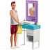 Игровой набор Barbie Ken в ванной FYK51 FYK53	