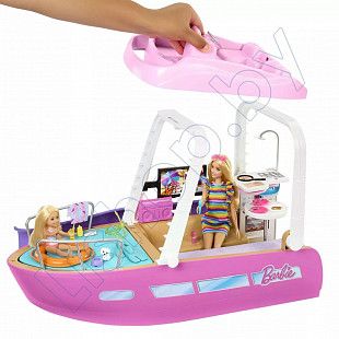 Игровой набор Barbie Прогулочный катер (HJV37)