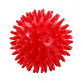 Мяч массажный Basefit GB-602 7 см crimson
