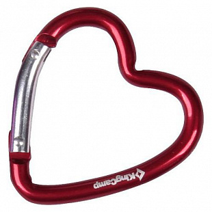 Брелок KingCamp Carabiner Heart 8017