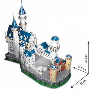 3D пазл Cubic Fun Замок Нойшванштайн (Германия) MC062h
