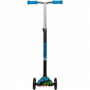 Самокат-кикборд Novatrack RainBow Start Graffiti 120.NRAINBOW.GBL20
