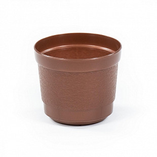 Горшок цветочный Полесье Жасмин 0,3л 73938 Brown