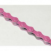Цепь KMC Z410 92L pink ZTB12329