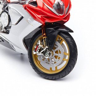 Мотоцикл Bburago 1:18 MV Agusta F3 Serie Oro 2012 (18-51000/18-51055)