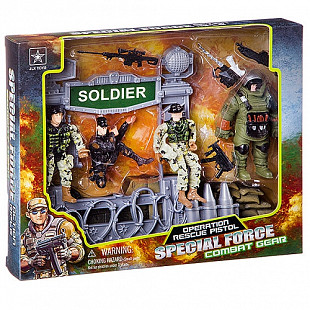 Набор игровой Shenzhen Toys воен. техника с солдатами Special Force 6633B