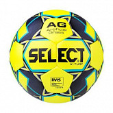 Мяч футбольный Select X-Turf IMS 810118 №4 yellow/black/blue