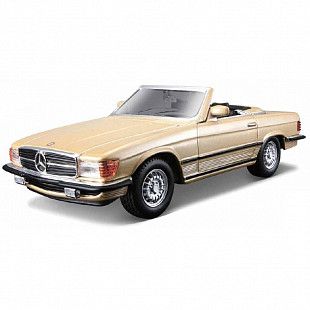 Машинка Bburago 1:32 Mercedes Benz 450 SL 1977 (18-43056) gold