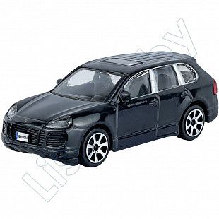 Машинка Bburago 1:43 Porsche Cayenne Turbo (18-30000/18-30217) black