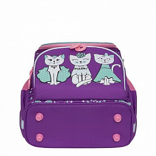 Рюкзак школьный GRIZZLY RAm-084-1 /2 lilac
