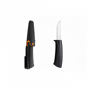 Нож с точилкой Fiskars 1023617