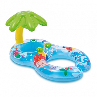 Круг надувной для плавания Intex My First Swim Float 56590 117x75 см