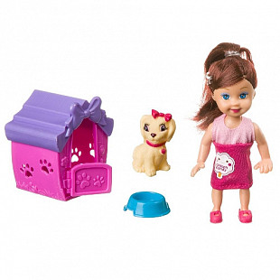 Кукла Bondibon OLY С собачкой в будке K899-20