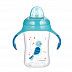 Поильник Canpol babies BIRDS с силиконовым носиком 12м+ 300 мл (56/519) blue 