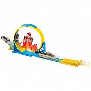 Игровой набор Bburago СТРИТ ФАЙЕР Гоночный трек с петлей и машинка 18-30283