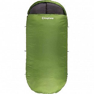 Спальный мешок KingCamp Free Space 250 (-7С) 3168 green