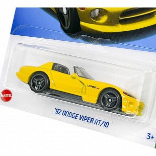 Машинка Hot Wheels Базовой коллекции '92 Dodge Viper RT/10 218/250 (5785 HTC24) mainline 2024