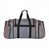 Дорожная сумка Polar 6073с grey/orange
