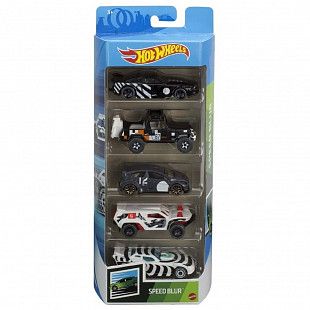 Набор машинок Hot Wheels Speed Blur 5 шт. (1806 GTN45)