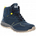 Водонепроницаемые кроссовки мужские Jack Wolfskin Woodland Texapore Mid M dark blue / lime