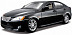 Коллекционная машина Bburago 1:24 Lexus IS 350 (18-22103) black