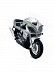 Масштабная модель мотоцикла Maisto 1:18 Honda CBR600F4i (39300)