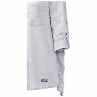 Рубашка женская Jack Wolfskin Indian Springs Shirt Women white rush stripes