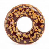 Круг надувной Intex Шоколадный пончик 114 см 56262
