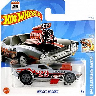 Машинка Hot Wheels Базовой коллекции Rodger Dodger 77/250 (5785 HRY99) mainline 2024