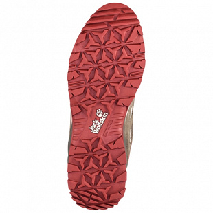Водонепроницаемые кроссовки мужские Jack Wolfskin Vojo Hike Xt Texapore Low M clay / dark orange