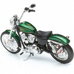Мотоцикл Maisto 1:12 H-D Motorcycles - 2013 XL1200V Seventy-two (32335) green