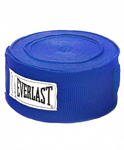 Бинт боксерский Everlast 4466BL 3,5 м Blue