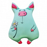 Мягкая игрушка Мнушки Свинка Милашка blue АБ000053