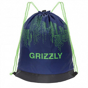 Мешок для обуви GRIZZLY OM-021 /1 blue