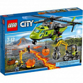 Конструктор LEGO Грузовой вертолёт исследователей вулканов 60123