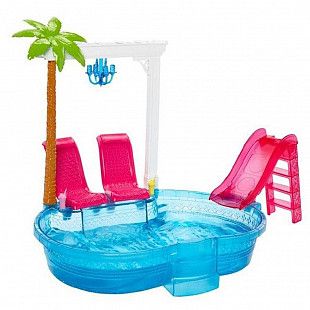 Игровой набор Barbie Бассейн DGW22
