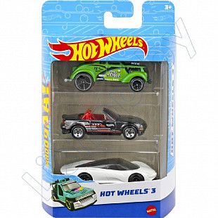 Набор машинок Hot Wheels 3 шт. (K5904 №122)