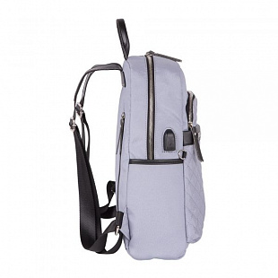 Рюкзак женский Polar USB К9276 grey