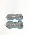 Утяжелители Starfit WT-501 универсальные  1 кг grey/blue