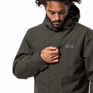 Куртка мужская Jack Wolfskin West Coast Jacket dark moss