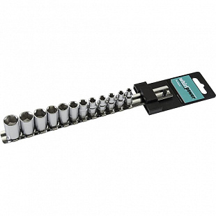 Набор головок на подвесе Whirlpower 1/4" 4-13 мм, 12 пр. 1612-2612S