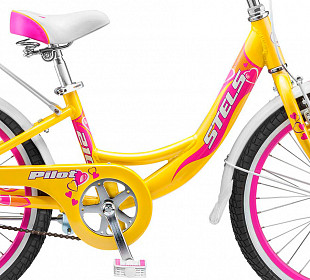 Велосипед Stels Pilot 210 Lady Alu 20" yellow