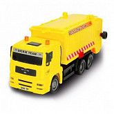 Игрушка Dickie Toys Мусороуборочная машина фрикционная 22 см (203343000) yellow